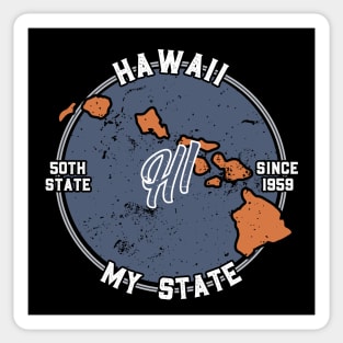 Hawaii My State Patriot State Tourist Gift Sticker